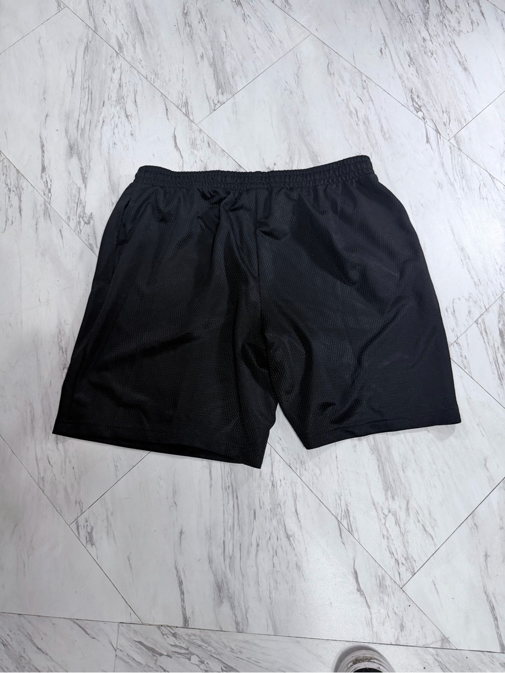 Athletic Works Black Men's Athletic Mesh Shorts